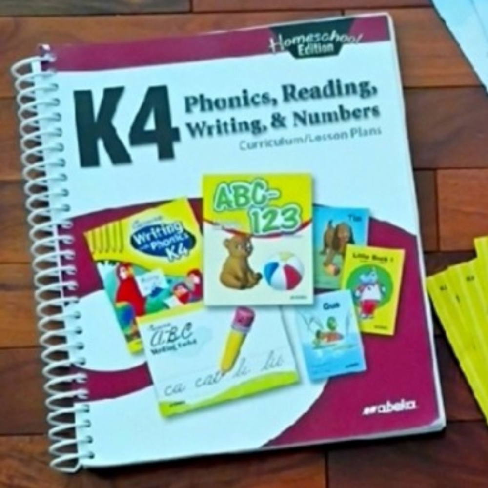 Abeka K4 Homeschool Curriculum Lesson Plans
